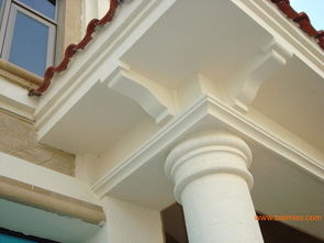 GRC水泥線條 別墅與花園裝飾的優(yōu)選材料